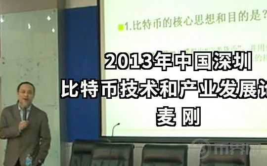 2013年的预言:麦刚探讨比特币、货币战争和人民币国际化