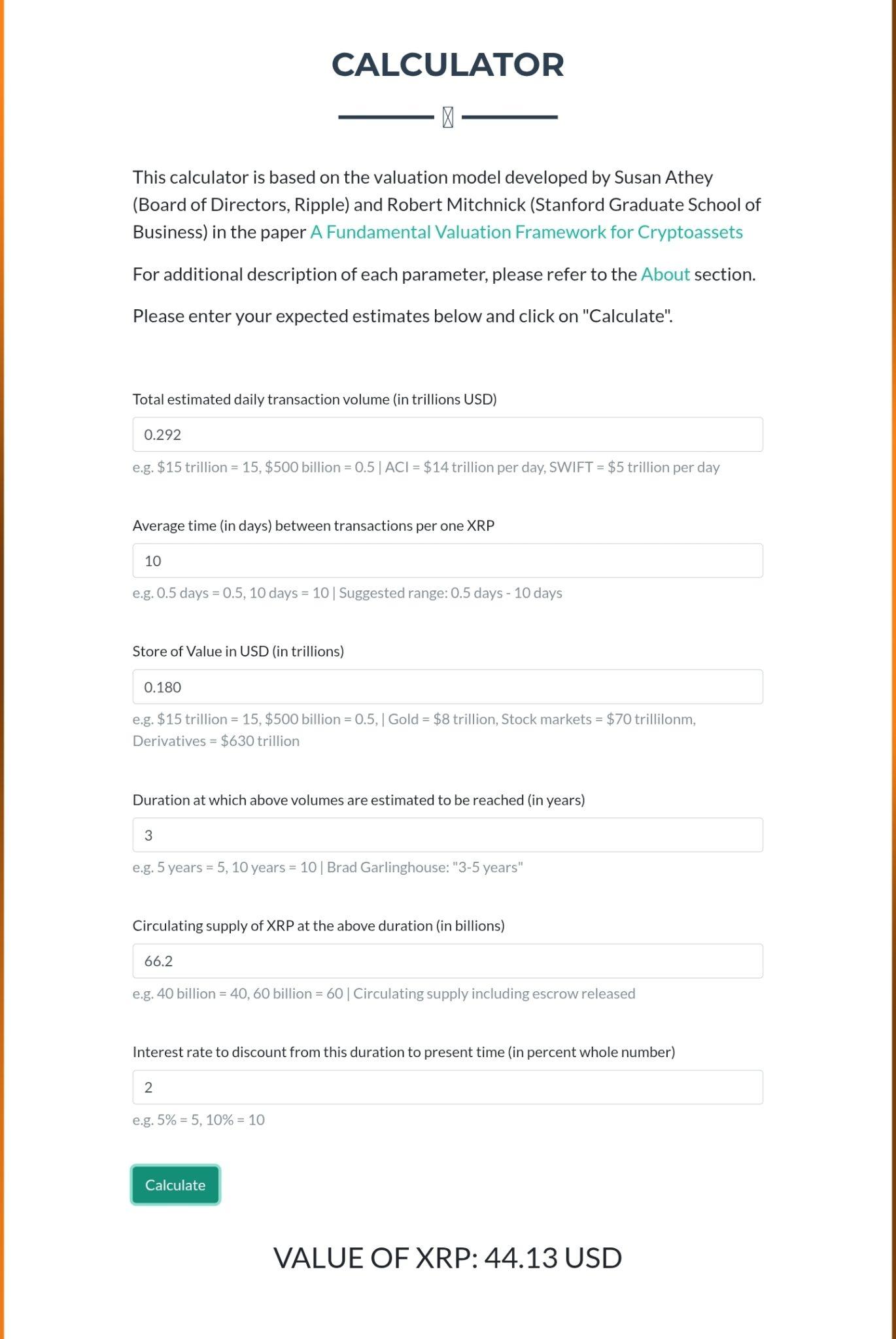 如果 XRP 能达到 USDT 今年 2920 亿美元的峰值日交易量,那么它的市值将是多少?