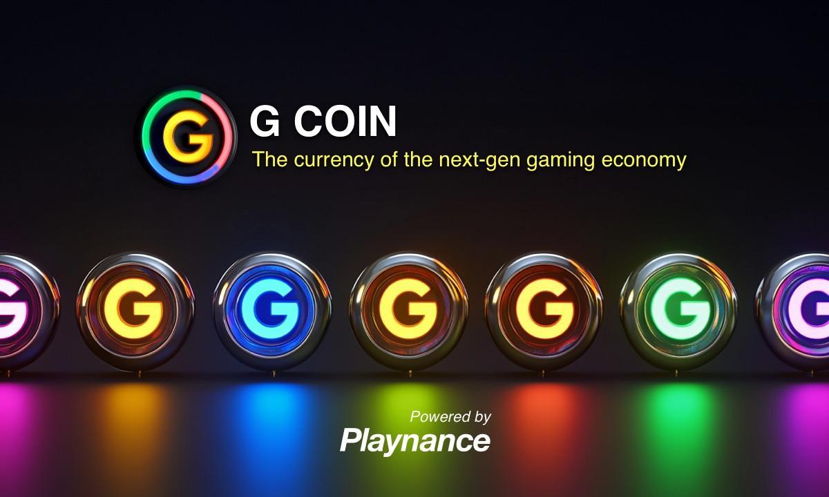 Playnance 发布 G Coin - 下一代加密资产,融合真实日常效用和区块链稀缺性