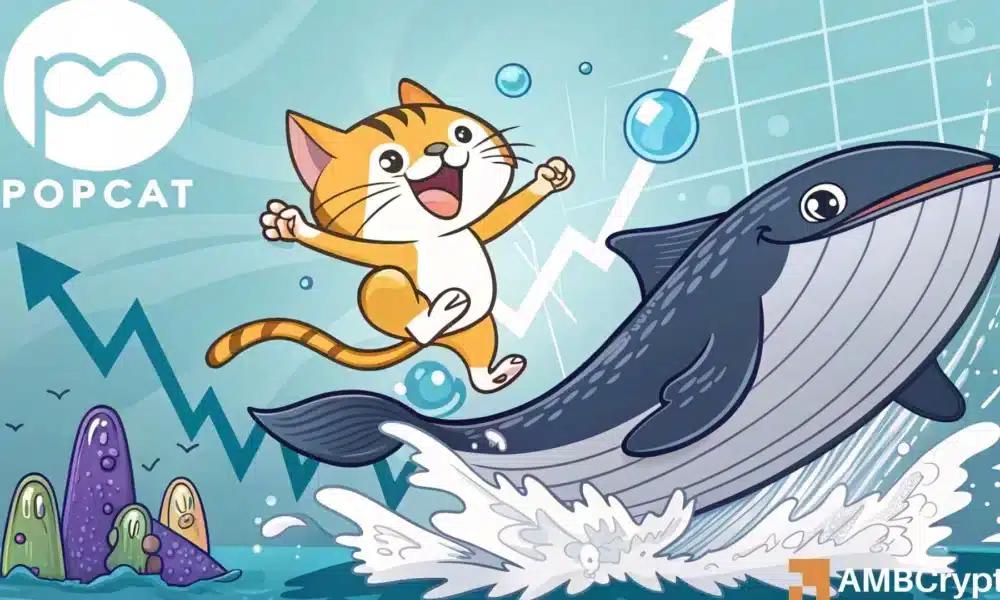 Popcat 交易量激增至 10 亿美元并遭鲸鱼疯狂抢购：0.45 美元是否成为现实？