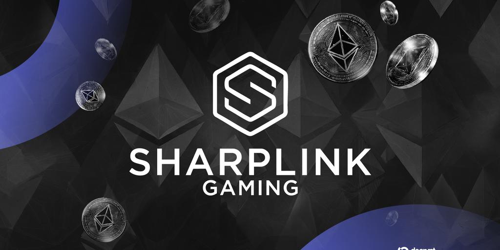 SharpLink Gaming投资以太坊7月份达7.8亿美元