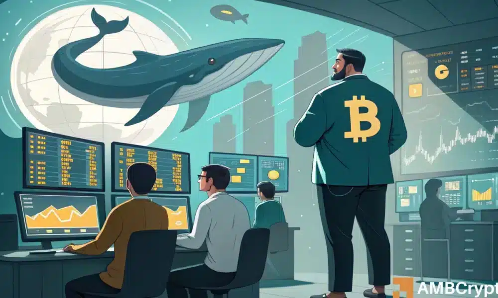 比特币价格下跌5%,大户卖出获利,你是否应该跟随?